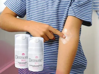 Obrázek produktu pro Dermione® - POKRAČOVACÍ PÉČE O DĚTSKOU POKOŽKU PŘI EKZÉMOVÝCH PROJEVECH