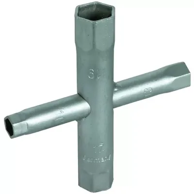 Immagine prodotto di Chiave a croce Dehn SW 10, 13, 17, 19 zincata 572000