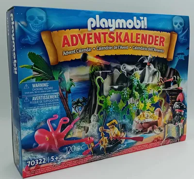 Produktbild von PLAYMOBIL Adventskalender "Schatzsuche in der Piratenbucht"