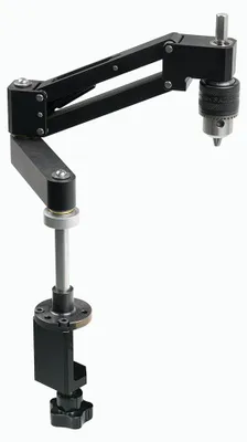 Obrázek produktu pro 1 ks držák závitořezu GANWEI s výkyvným ramenem, CNC-obrobený hliník, upínací rozsah 1,5–10 mm, přesná pomůcka pro řezání závitů, eloxovaný