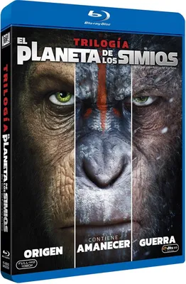 Imagen del producto de Trilogía Planeta De Los Simios Blu-Ray [Blu-ray]
