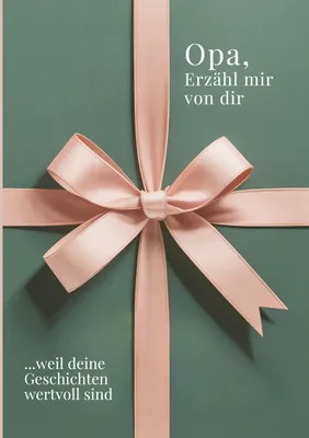 Produktbild von Opa, erzähl mir von dir - Das Opa Geschenk Buch