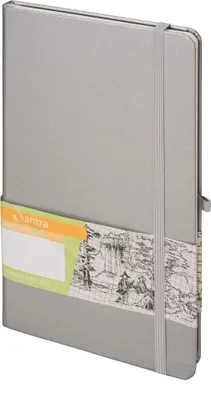 Zdjęcie produktu dla Notes A5 w kropki Romantyzm srebrny