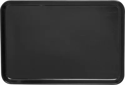 Immagine prodotto di WACA  Tablett Melamin, schwarz, Höhe: 17 mm, Länge: 240 mm, Breite: 180 mm
