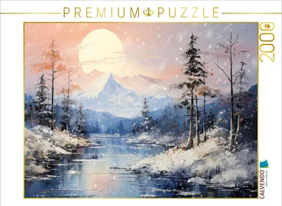 Produktbild von CALVENDO Puzzle Ein Traum in Weiß | 2000 Teile Lege-Größe 90x67cm Foto-Puzzle für glückliche Stunden
