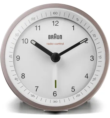 Produktbild von Braun BC07PW-DCF Funkwecker Uhr Unisex Alarm weiß