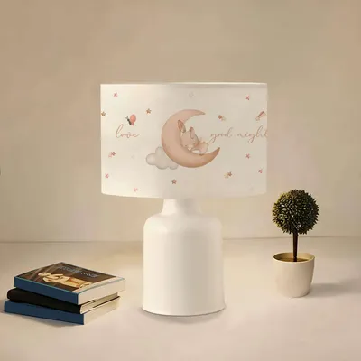 Produktbild von Opviq, 241440, Schreibtischlampe, Creme, METALLKÖRPER, 24 x 24 x 32 cm