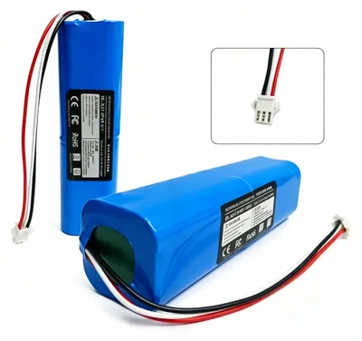 Image de Batterie de remplacement pour aspirateur robot - H18650CH-4S2P - Lithium-ion - 14,4 V - 6000 mAh - Rechargeable