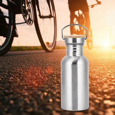 Obrázek produktu pro 304 Nerezová láhev na vodu pro cestování Venkovní sportovní kempování Cyklistika500ml