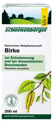 Produktbild von Schoenenberger Naturreiner Heilpflanzensaft Birke, 200 ml Lösung