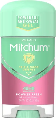 Produktbild von Mitchum | Deo Gel - POWDER FRESH - 63 g - 48h Schutz - getestet - Ohne Alkohol