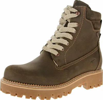 Produktbild von Tamaris Damen Schnürboots Größe 42 mit Reißverschluss und Schnürung, flacher Absatz