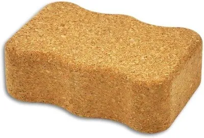 Image de Bloc de yoga en liège 23 x 15 x 7,5 cm 100 % liège naturel