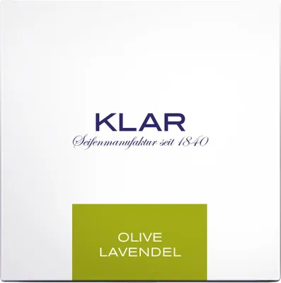 Immagine prodotto di Klar Seifen Haar- & Körperseife Olive/Lavendel 250g, Cosmos zertifiziert
