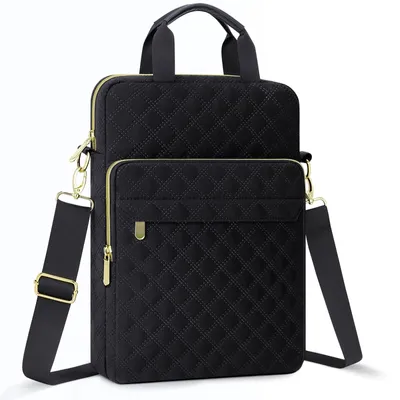 Zdjęcie produktu dla Etui na laptopa, czarne, przeznaczone dla laptopów o przekątnej 16 cali
