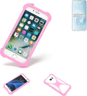 Produktbild von K-S-Trade Handy Hülle kompatibel mit Meizu 17 Pro Schutz Hülle Bumper Silikon Schutz Hülle Cover Case Silikoncase Silikonbumper TPU Softcase