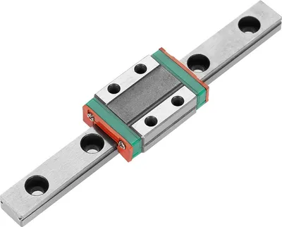 Obrázek produktu pro 1 kus LML9B Miniaturní lineární vedení, šířka 9 mm, posuvný blok (100 mm)