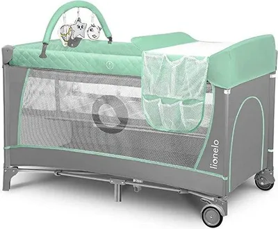 Produktbild von Famanu Reisebett 2-in-1 - inkl. Organizer und Wickeltisch
