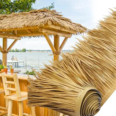 Image de Feuille de palmier décorative en plastique pour l'extérieur