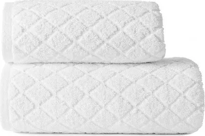 Immagine prodotto di Asciugamano, telo da bagno, 100% cotone, moderno Oliwier 50x90 Bianco
