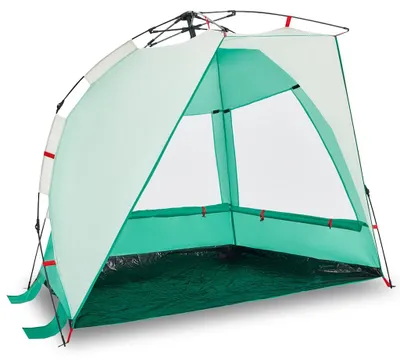 Produktbild von vidaXL Strandzelt 2 Personen Seegrün Quick Release Wasserdicht
