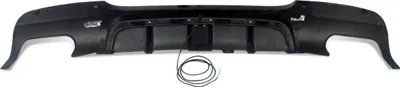 Immagine prodotto di Diffusore paraurti posteriore Quad Exhaust Carbon Look per BMW Serie 3 E90 Berlina Sport 2009-2012 – Accessori auto