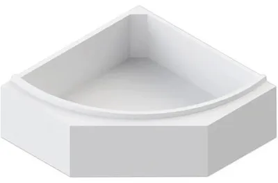 Produktbild von Wannenträger m .Abl. zu OF Giona 1450 cm