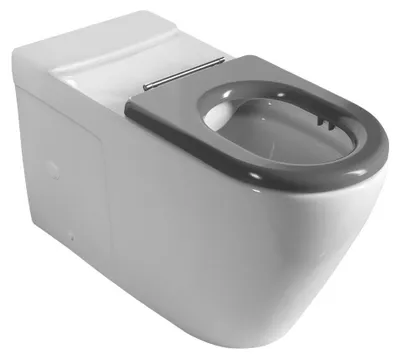 Produktbild von Sapho MEDIC RIMLESS Kombi-WC, Abgang senkrecht/waagerecht, Weiß