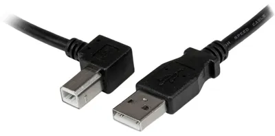 Obrázok produktu pre StarTech.com USBAB3ML, 3 m, USB A, USB B, USB 2.0, 0,48 Gbit/s, Čierna