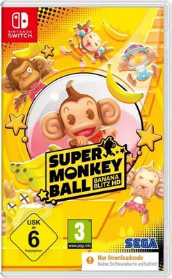 Produktbild von Super Monkey Ball Banana Blitz HD (Nintendo Switch) (Code in a Box)