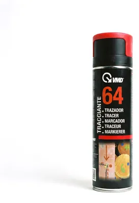 Produktbild von Rote Markierungsfarbe Spray 500 ml - Markierungsspray - Straßenbaufarbe - 360°-Aerosoldose - UV- und abriebfest - Für Beton, Asphalt, Holz, Wände und Böden [17264-RD]