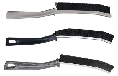 Spleetreinigungsbürste, hart, 3er-Set, ergonomisch, für Küche & Bad