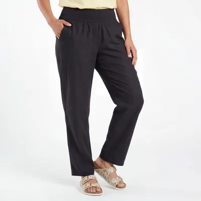 Produktbild von Leinenhose angenehme Sommerhose aus 100% Leinen 36 38 40 42 44 für Damen