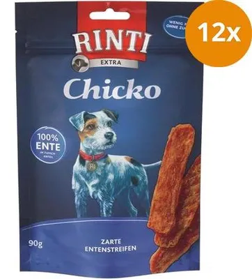 Immagine prodotto di Strisce di anatra tenera Rinti Chicko 90g
