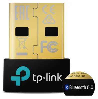 Productafbeelding van TP-Link UB600 Bluetooth 6.0 adapterdongle voor PC, compatibel met Windows 11/10/8.1/7