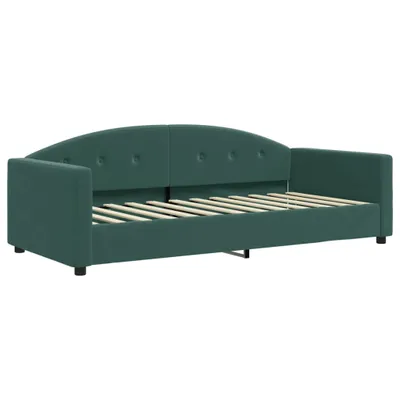 Produktbild von Tagesbett Dunkelgrün 90x200 cm Samt