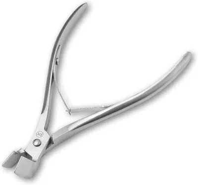 Obrázek produktu pro Krimpací kleště na kůžičku, 1 cm - nerezová ocel - profesionální kvalita - pro dokonalou péči o nohy