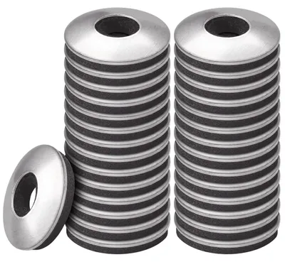 Produktbild von EPDM-Dichtungsringe mit Neoprenbeschichtung, aus Edelstahl, M4,2 x 12 mm, 50 Stück