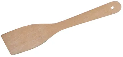 Produktbild von Pfannenwender, Spatel, aus Naturbelassenem Holz, 30cm Länge