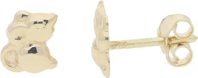 Produktbild von JuwelmaLux Kinder Ohrstecker Maus 585 Gold JL30-06-1265
