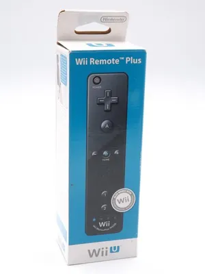 Produktbild von Nintendo Remote Plus schwarz für Wii und Wii U