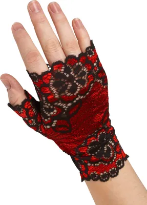 Produktbild von Fingerlose Spitzenhandschuhe