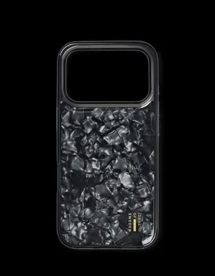 Produktbild von iDeal of Sweden iPhone 17 Pro Max Perlmutt-Hülle - Schwarz