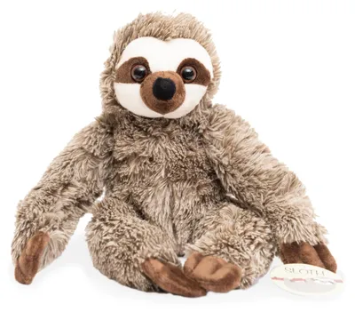 Imagen del producto de Peluche de perezoso, 30 cm, suave, ideal para niños y bebés