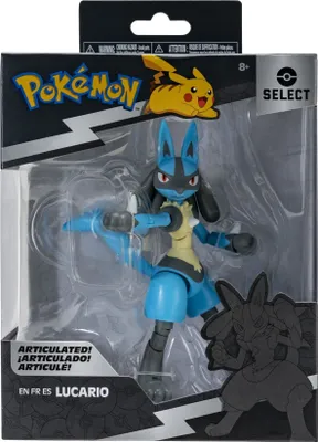 Produktbild von Jazwares PKW2411 Pokémon Epische Kampf-Figur Beweglich ca. 20cm - Lucario
