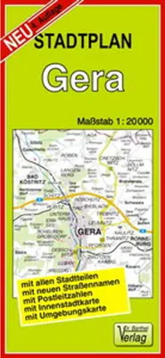 Image de Plan de la ville de Gera 1 : 20 000