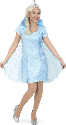 Produktbild von Eiskönigin Prinzessin Fee Karneval Fasching Kostüm 38