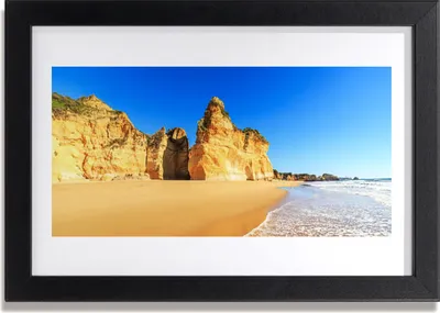 Produktbild von Bild 30x20 MDF-Rahmen Wandkunst Ocean Beach Landschaft