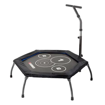 Produktbild von HAMMER Fitness-Trampolin Cross Jump, 98 cm Sprungfläche, bis 130 kg Gewicht