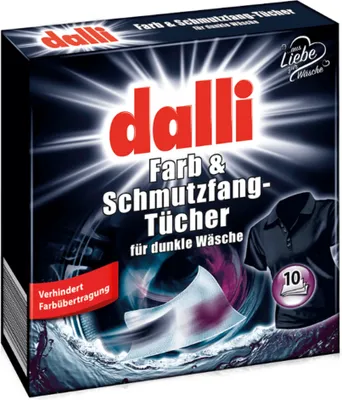 Zdjęcie produktu dla Ściereczki Dalli specjalnie do ciemnego prania